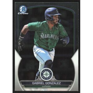 2023 Bowman Chrome Draft #BDC-72 Gabriel Gonzalez
