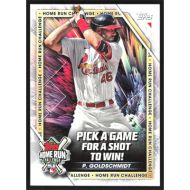 2023 Topps Home Run Challenge Code Cards #HRC-4 Paul Goldschmidt