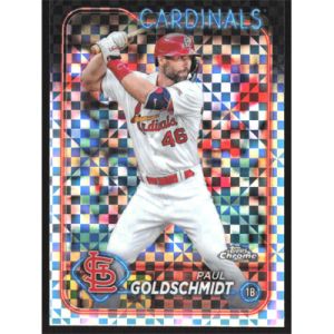 2024 Topps Chrome X-Fractors #90 Paul Goldschmidt