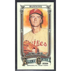 2025 Topps Allen & Ginter Mini A & G Back #345 Jim Bunning SP