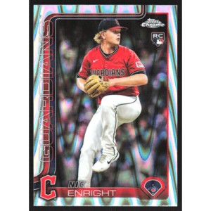 2025 Topps Chrome Update RayWave Refractors #USC103 Nic Enright