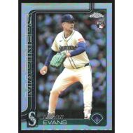 2025 Topps Chrome Update Refractors #USC194 Logan Evans