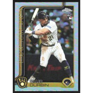 2025 Topps Chrome Update Refractors #USC82 Caleb Durbin