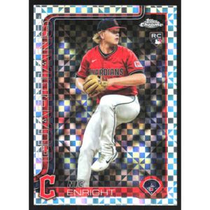 2025 Topps Chrome Update X-Fractors #USC103 Nic Enright