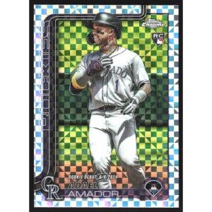 2025 Topps Chrome Update X-Fractors #USC143 Adael Amador