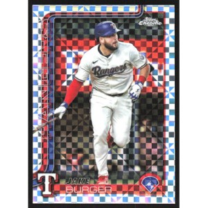 2025 Topps Chrome Update X-Fractors #USC37 Jake Burger