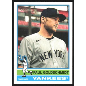 2025 Topps Heritage #382 Paul Goldschmidt