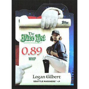 2025 Topps Holiday Making The Nice List #MNL-17 Logan Gilbert