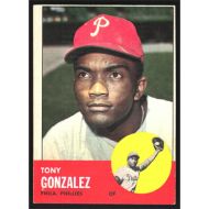 1963 Topps #32 Tony Gonzalez