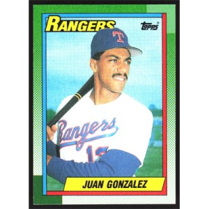 1990 Topps #331 Juan Gonzalez