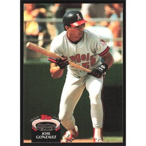 1992 Stadium Club #774 Jose Gonzalez