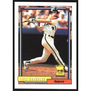 1992 Topps #12 Luis Gonzalez
