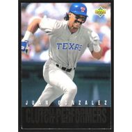 1993 Upper Deck Reggie Jackson's Clutch Performers #R10 Juan Gonzalez