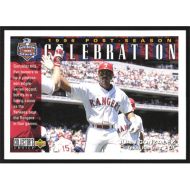 1997 Collector's Choice #218 Juan Gonzalez Post-Season Celebration