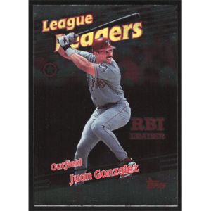 1999 Topps #226 Juan Gonzalez League Leaders