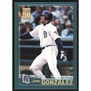 2001 Topps #25 Juan Gonzalez