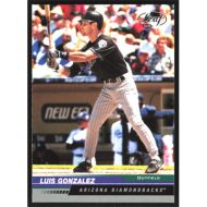 2005 Leaf #12 Luis Gonzalez