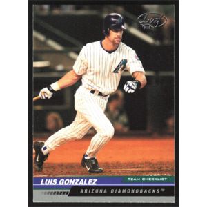 2005 Leaf #272 Luis Gonzalez Team Checklist