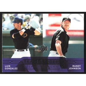 2005 Upper Deck #262 L. Gonzalez/R. Johnson Team Leaders