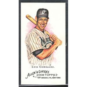 2008 Topps Allen & Ginter Mini A & G Back #257 Luis Gonzalez