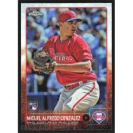 2015 Topps Chrome Refractors #131 Miguel Alfredo Gonzalez