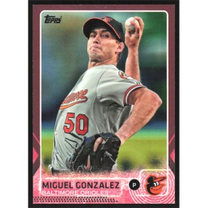 2015 Topps Pink #8 Miguel Gonzalez