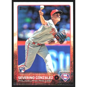 2015 Topps Update #US166 Severino Gonzalez