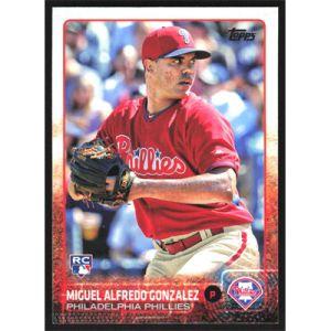 2015 Topps #624 Miguel Alfredo Gonzalez