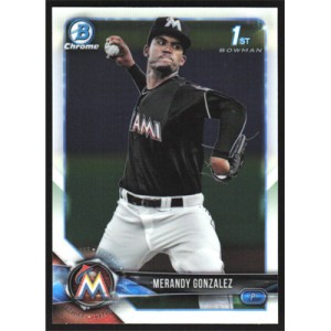 2018 Bowman Chrome Prospects #BCP70 Merandy Gonzalez