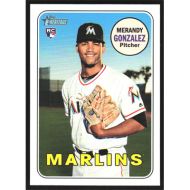 2018 Topps Heritage #698 Merandy Gonzalez