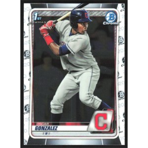 2020 Bowman Chrome Prospects #BCP-109 Oscar Gonzalez