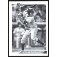 2020 Bowman Heritage Prospects Black and White #BHP-109 Oscar Gonzalez