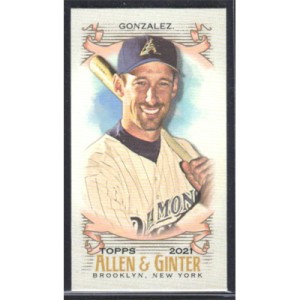 2021 Topps Allen & Ginter Mini A & G Back #21 Luis Gonzalez