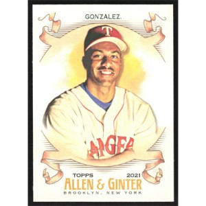 2021 Topps Allen & Ginter #162 Juan Gonzalez