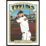 2021 Topps Heritage #489 Marwin Gonzalez SP