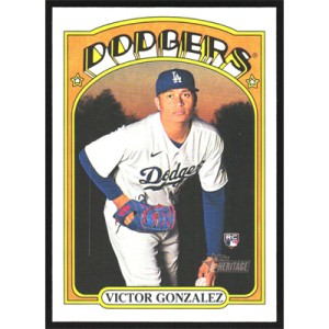 2021 Topps Heritage #577 Victor Gonzalez