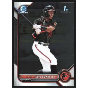 2022 Bowman Chrome Prospects #BCP-125 Luis Gonzalez