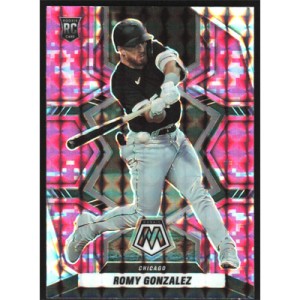 2022 Panini Mosaic Pink Camo #214 Romy Gonzalez