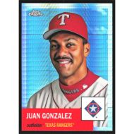 2022 Topps Chrome Platinum Anniversary Prism Refractors #386 Juan Gonzalez