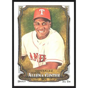 2024 Topps Allen & Ginter #311 Juan Gonzalez SP