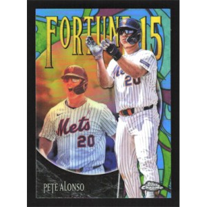 2025 Topps Chrome Update Fortune 15 #F15-9 Pete Alonso