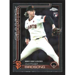 2025 Topps Chrome Update #USC159 Hayden Birdsong Rookie Debut