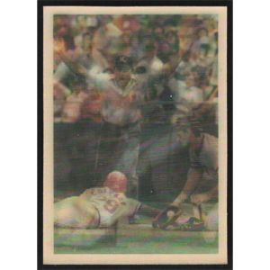 1986 Sportflics #136 D. Gooden/V. Coleman/A. Griffin Tri-Stars - Rookies of the Year