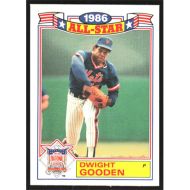 1987 Topps Glossy All-Stars #10 Dwight Gooden