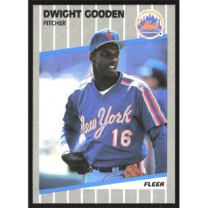 1989 Fleer #36 Dwight Gooden
