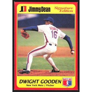 1991 Jimmy Dean #25 Dwight Gooden