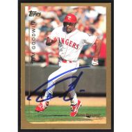 1999 Topps #111 Tom Goodwin Autographed