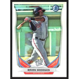 2014 Bowman Chrome Bowman Scout Top 5 Mini Refractors #BM-WN3 Brian Goodwin