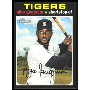 2020 Topps Heritage #388 Niko Goodrum