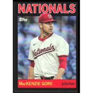 2025 Topps Archives Black Foilboard #88 MacKenzie Gore